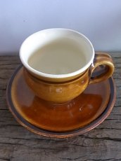 画像2: 出西窯 コーヒーカップ＆ソーサー (2)