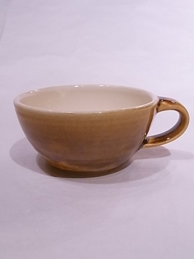 画像1: 出西窯 片手スープカップ