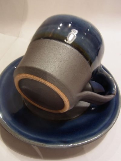 画像3: 出西窯 切立コーヒー碗＋皿