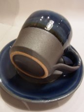 画像3: 出西窯 切立コーヒー碗＋皿 (3)