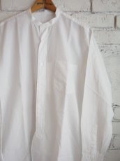 画像3: COMOLI コモリ バンドカラーシャツ (X01-02002) (3)