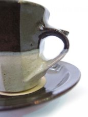 画像3: 山根窯 面取コーヒーカップ (3)