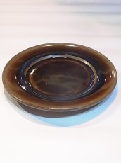 画像1: 出西窯 縁付きプレート皿 (8寸) (1)