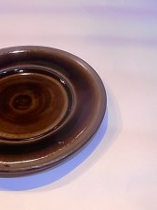 画像2: 出西窯 縁付きプレート皿 (6寸) (2)