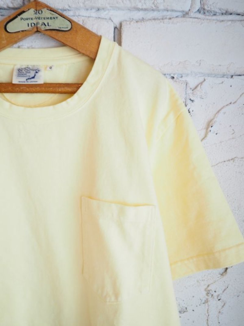 画像1: 【SALE】orSlow ポケットTシャツ