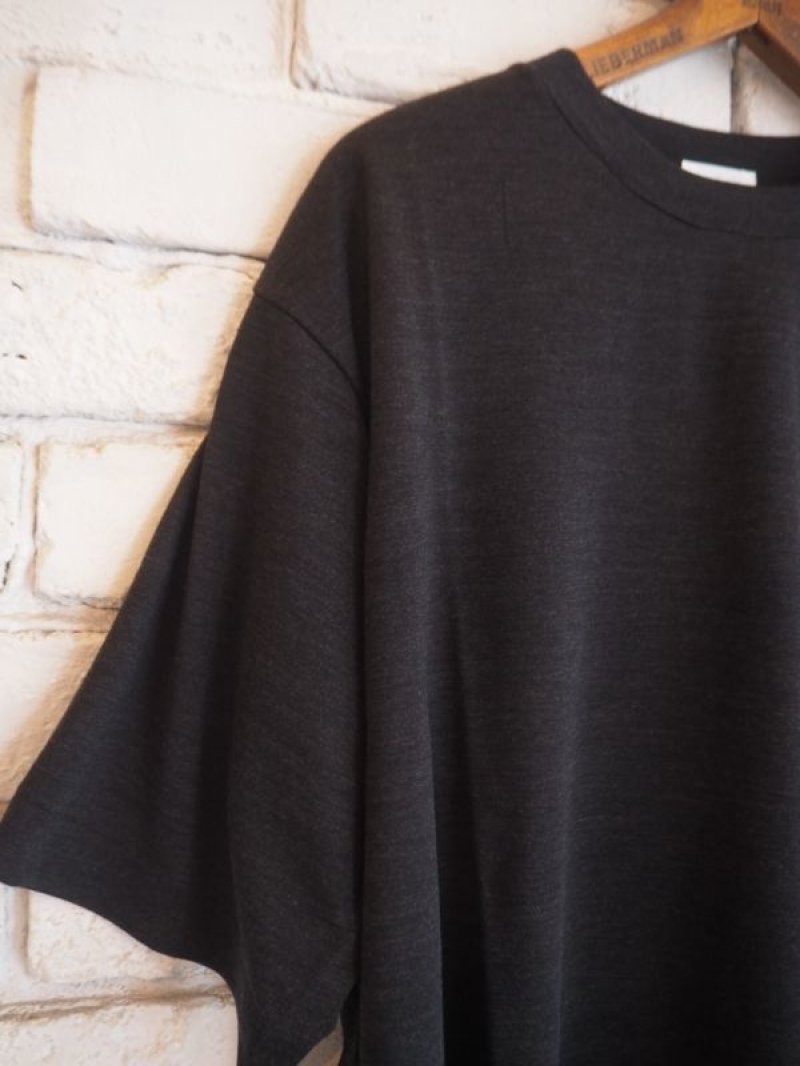 COMOLI 24ss ウール天竺半袖クルー　サイズ2 COMOLI ウール天竺 半袖クルー | Less Higashikawa