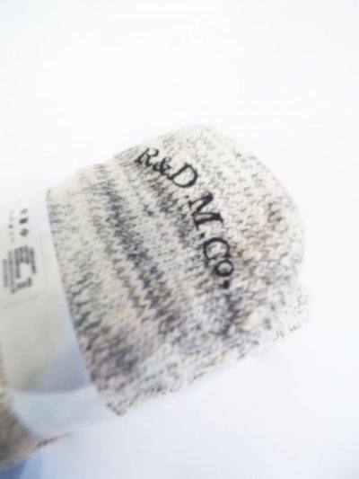画像2: R&D.M.Co- / OLDMAN'S TAILOR ガラ紡Socks