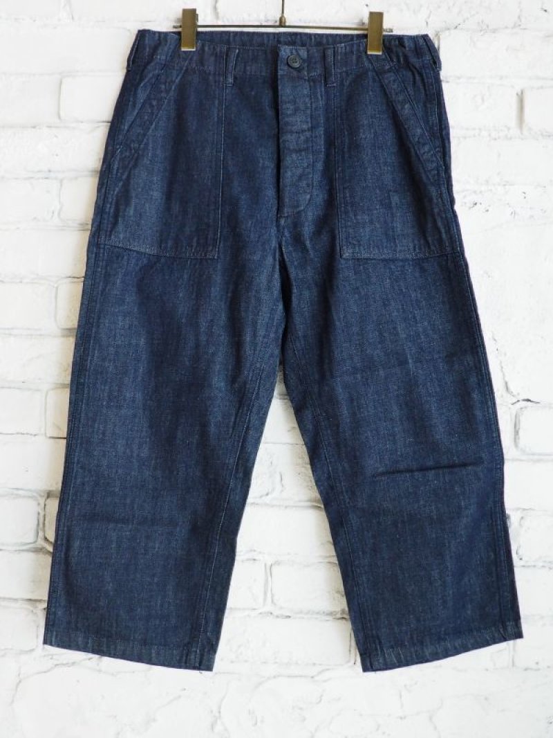 画像1: ●grown in the sun クロップドブッシュパンツ