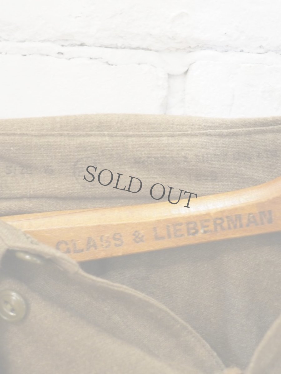 画像8: DEADSTOCK 50's CANADIAN ARMY WOOL LONG SHIRT　デッドストック 50年代 カナダ軍 ウールロングシャツ (8)