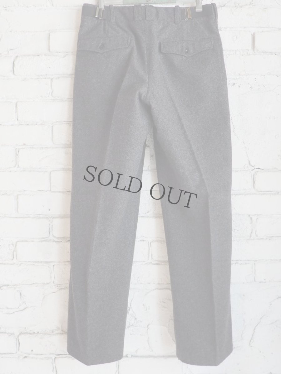 画像6: DEADSTOCK 60's GERMAN ARMY FLANNEL WOOL TROUSERS　デッドストック 60年代 ドイツ軍 ウールトラウザーズ (6)