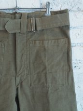 画像2: DEADSTOCK FRENCH ARMY MOTORCYCLE PANTS (2)