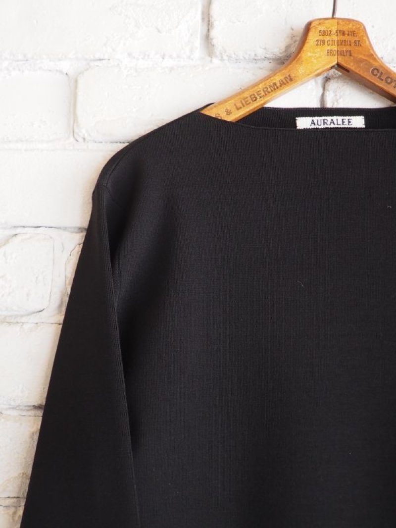 画像2: 【SALE】AURALEE (レディース) ウールポリエステルリブニットプルオーバー
