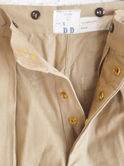 画像2: DEADSTOCK 60's AUSTRALIAN ARMY SHORT PANTS　デッドストック 60年代 オーストラリア軍 ショートパンツ