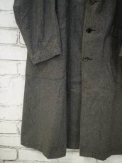 画像3: VINTAGE 50's FRENCH WORK BLACK CHAMBRAY COAT ヴィンテージ 50年代 フレンチワーク ブラックシャンブレーコート (3)