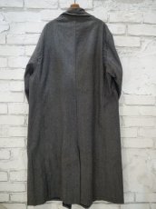 画像8: VINTAGE 50's FRENCH WORK BLACK CHAMBRAY COAT ヴィンテージ 50年代 フレンチワーク ブラックシャンブレーコート (8)