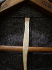 画像7: VINTAGE 50's FRENCH WORK BLACK CHAMBRAY COAT ヴィンテージ 50年代 フレンチワーク ブラックシャンブレーコート (7)