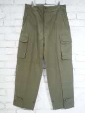 画像1: DEADSTOCK FRENCH ARMY M47 CARGO PANTS デッドストックフランス軍カーゴパンツ（後期）size25 (1)