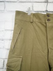 画像2: DEADSTOCK FRENCH ARMY M47 CARGO PANTS デッドストック フランス軍カーゴパンツ（前期）size25 (2)