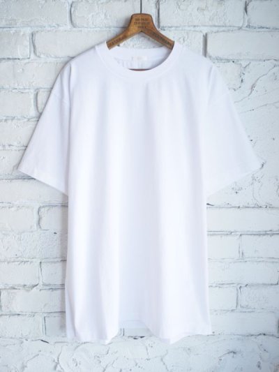画像1: COMOLI コモリ 空紡天竺半袖Tシャツ（X01-05009）