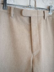 画像5: HERILL ヘリル Naturalcashmereserge Trousers カシミヤサージ トラウザーズ (21-030-HL-8000-3) (5)