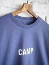 画像5: grown in the sun  グローインザサン L/S Tシャツ Belluria Exclusive Model "CAMP-ALONE" ロングスリーブTシャツ 〝キャンプ-アローン〟 (5)