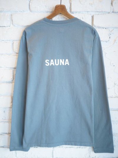 画像3: grown in the sun  グローインザサン L/S Tシャツ Belluria Exclusive Model "GO-SAUNA" ロングスリーブTシャツ 〝ゴー-サウナ〟