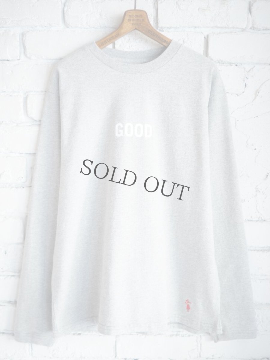 画像1: grown in the sun  グローインザサン L/S Tシャツ Belluria Exclusive Model "GOOD-DAY" ロングスリーブTシャツ 〝グッド-デー〟 (1)