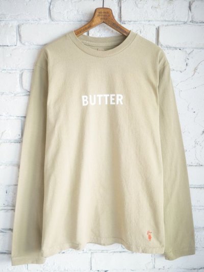 画像1: grown in the sun  グローインザサン L/S Tシャツ Belluria Exclusive Model "BUTTER-BREAD" ロングスリーブTシャツ 〝バター-ブレッド〟