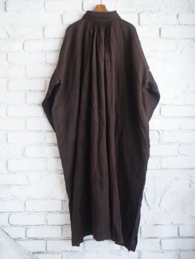 画像3: maku textiles  Linen Handwoven Dress マクテキスタイルズ リネンハンドウーブンドレス(G2155 SL)