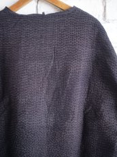 画像5: maku textiles マクテキスタイルズ DINAZインディゴ染シルクジャケット(カディコットン裏地付き) (G1774 L) (5)