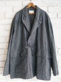 ヨーコサカモト　グレー コート YOKO SAKAMOTO ヨーコサカモト ウィーバーズハオリコート