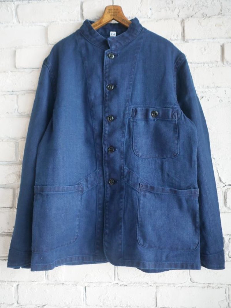 画像1: 【SALE】ETS. MATERIAUX マテリオ フレンチワークジャケット(261040)