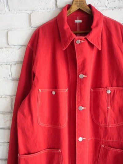 画像2: A.PRESSE Coverall Jacket  ア プレッセ カバーオールジャケット (22AAP-01-04M)