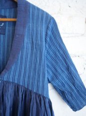 画像5: maku textiles マクテキスタイルズ コットンシルク ハンドウーブンドレス G2038L_SL (5)