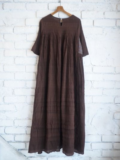 画像3: maku textiles cotton Hand woven dress マクテキスタイルズ コットンハンドウーブンドレス