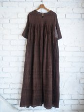 画像5: maku textiles cotton Hand woven dress マクテキスタイルズ コットンハンドウーブンドレス (5)