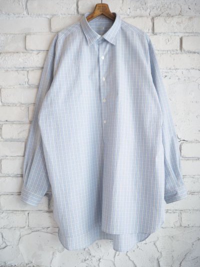画像1: A.PRESSE Pullover Granpa Shirts ア プレッセ プルオーバーグランパシャツ (22SAP-02-08BH)