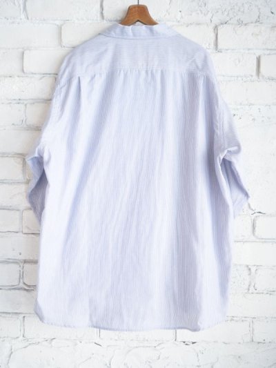 画像3: AURALEE GIZA LIGHT WEIGHT DOUBLE-CLOTH P/O SHIRTS  オーラリー ギザライトウエイトダブルクロスプルオーバーシャツ（A22SS02GN)