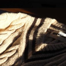 画像11: Slopeslow Hand knitting cricket sweater スロープスロウ  ハンドニットクリケットセーター（1223002） (11)