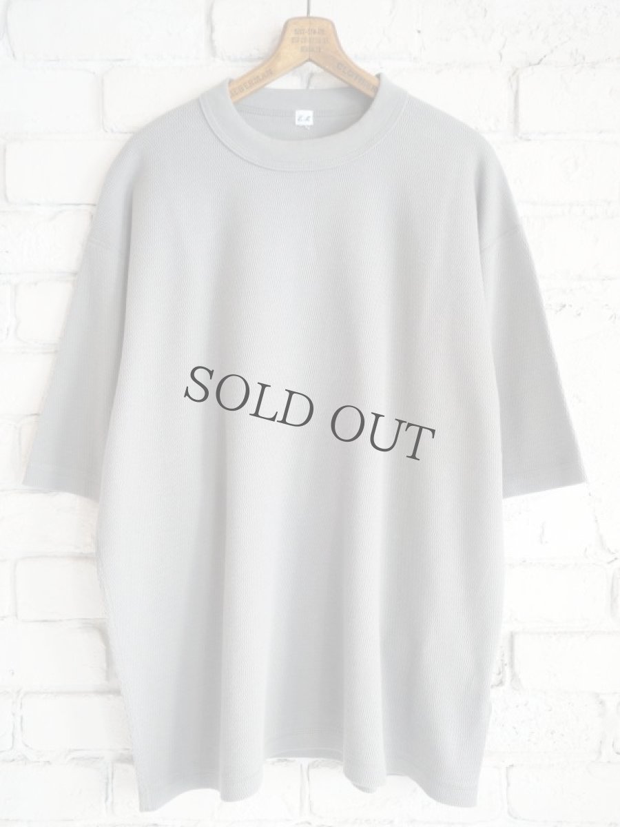 画像1: ETS. MATERIAUX マテリオ ハニカムサーマルTシャツ (1)