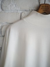 画像2: blurhmsROOTSTOCK Silk Cotton 20/80 High-neck Hem Rib L/S ブラームスルーツストック シルクコットンハイネックハイネックヘムリブロングスリーブ (bROOTS22F25) (2)