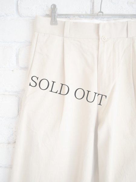 YAECA 【WOMEN'S】(60652) ヤエカ チノタックテーパード