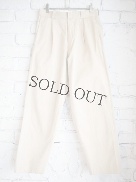 YAECA 【WOMEN'S】(60652) ヤエカ チノタックテーパード