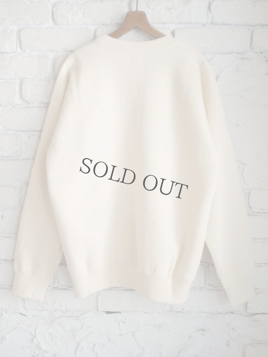 画像5: R&D.M.Co- / OLDMAN'S TAILOR OMT PRINT CREW NECK SWEAT オールドマンズテーラー  プリントクルーネックスウェット（m841a） (5)