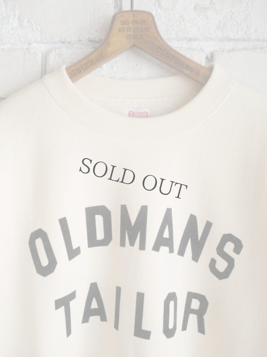画像3: R&D.M.Co- / OLDMAN'S TAILOR OMT PRINT CREW NECK SWEAT オールドマンズテーラー  プリントクルーネックスウェット（m841a） (3)