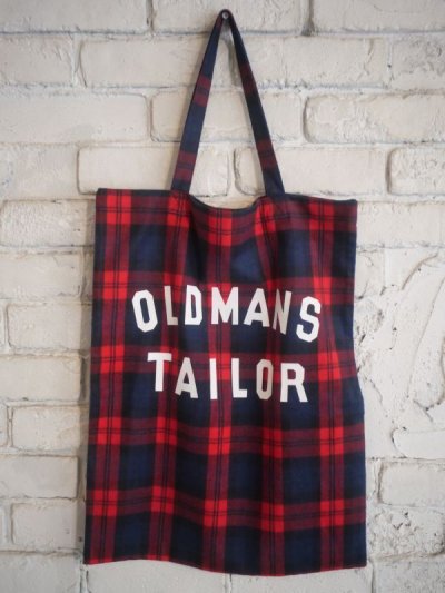 画像1: R&D.M.Co- / OLDMAN'S TAILOR OMT PRINT TOTE BAG【アールアンドディーエムコーオールドマンズテーラープリントトートバッグ】(m859b)