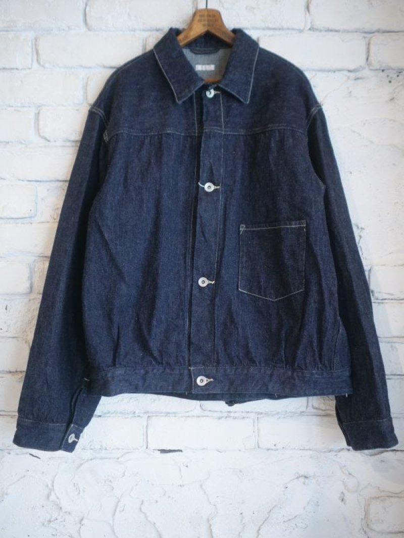 COMOLI コモリ デニムジャケット TYPE-1st 3 中古・古着通販】COMOLI (コモリ) デニムジャケット インディゴ