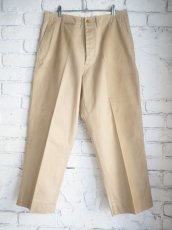 画像1: A.PRESSE Vintage US ARMY Chino Trousers アプレッセ ヴィンテージUSアーミーチノトラウザーズ (23SAP-04-13M) (1)