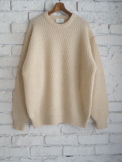 画像1: HERILL Thermalmesh Sweater ヘリル サーマルメッシュ セーター (22-080-HL-8230-3)