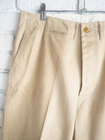 画像2: A.PRESSE Vintage US ARMY Chino Trousers アプレッセ ヴィンテージUSアーミーチノトラウザーズ (22AAP-04-09M)